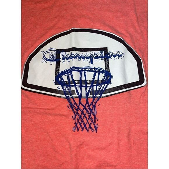 Champion Basketball Goal Graphic Short Sleeve Tee Size X-Large - Picture 3 of 9